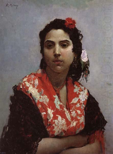 Raimundo de Madrazo y Garreta A Gypsy china oil painting image